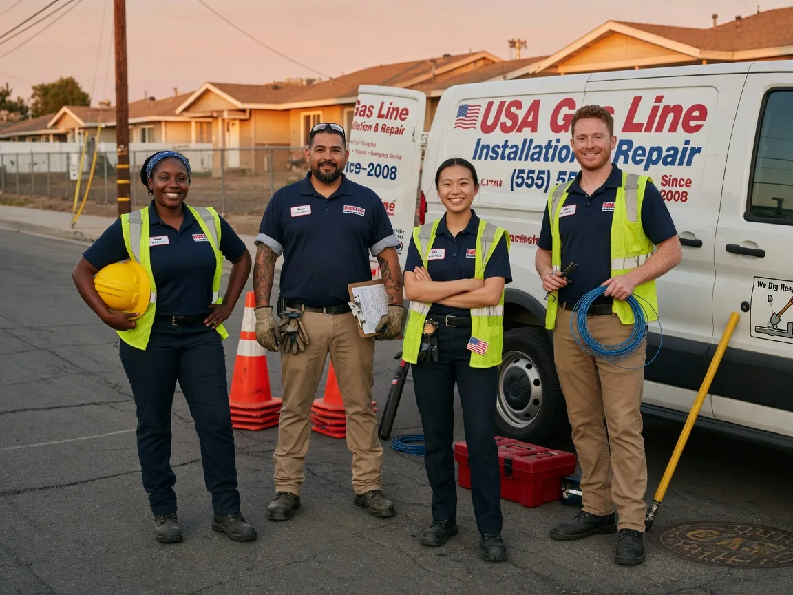 Gas Line Installation company in Newfolden, MN